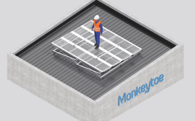 Mesh Platform Unit support rails – less than 150kg (MP006)