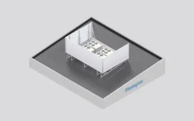 HushMonkey Louvre-Look Acoustic Barrier