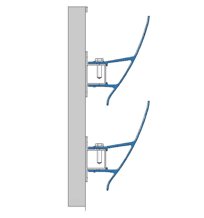 product Monkeytoe Platform Mounted Louvres Profile