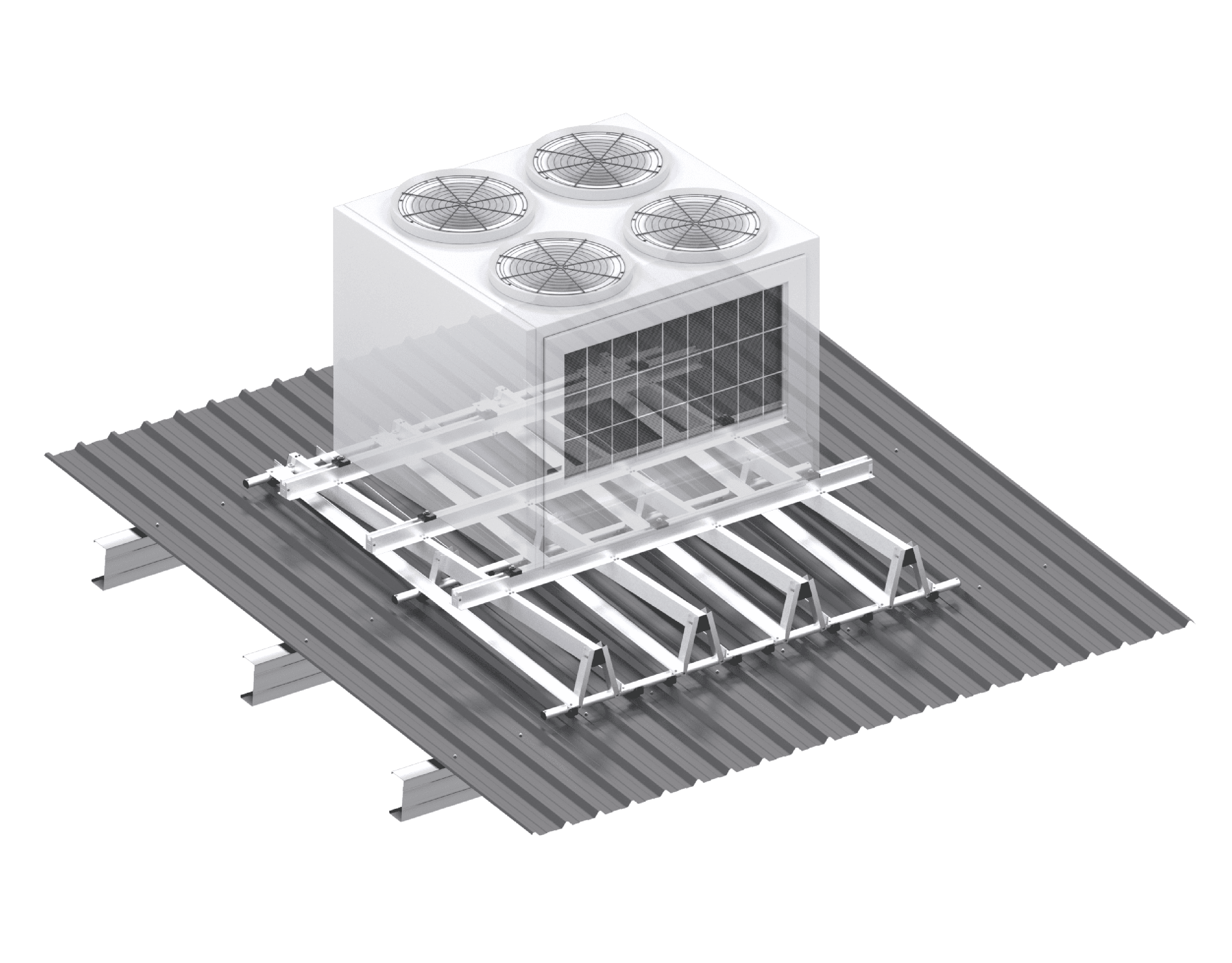 product Monkeytoe Condenser Roof Mounts 500Kg