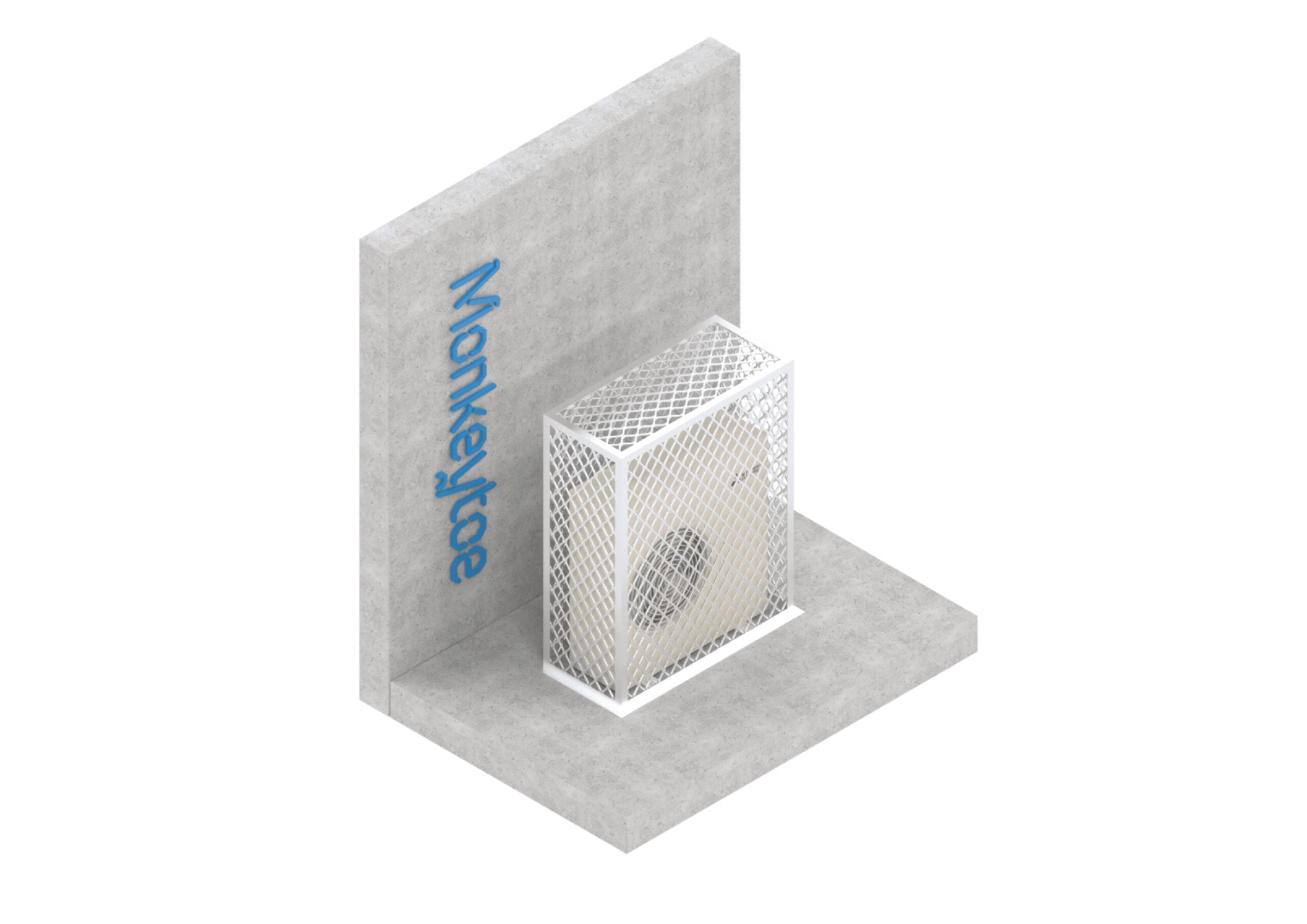 Monkeytoe Condenser Roof Mounts 200Kg