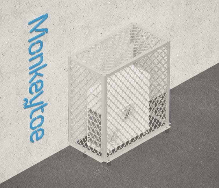 Monkeytoe Condenser Roof Mounts 200Kg