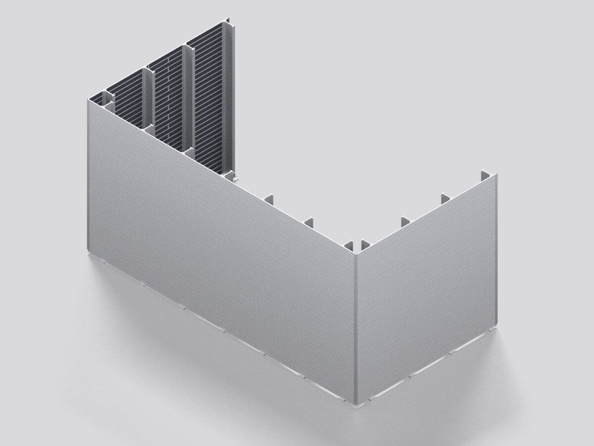 HushMonkey Louvre-look Acoustic Barrier